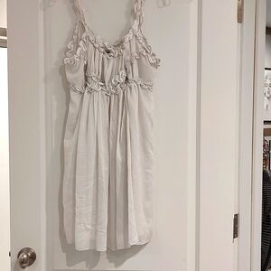 A white dress from Ya Los Angeles Brand.